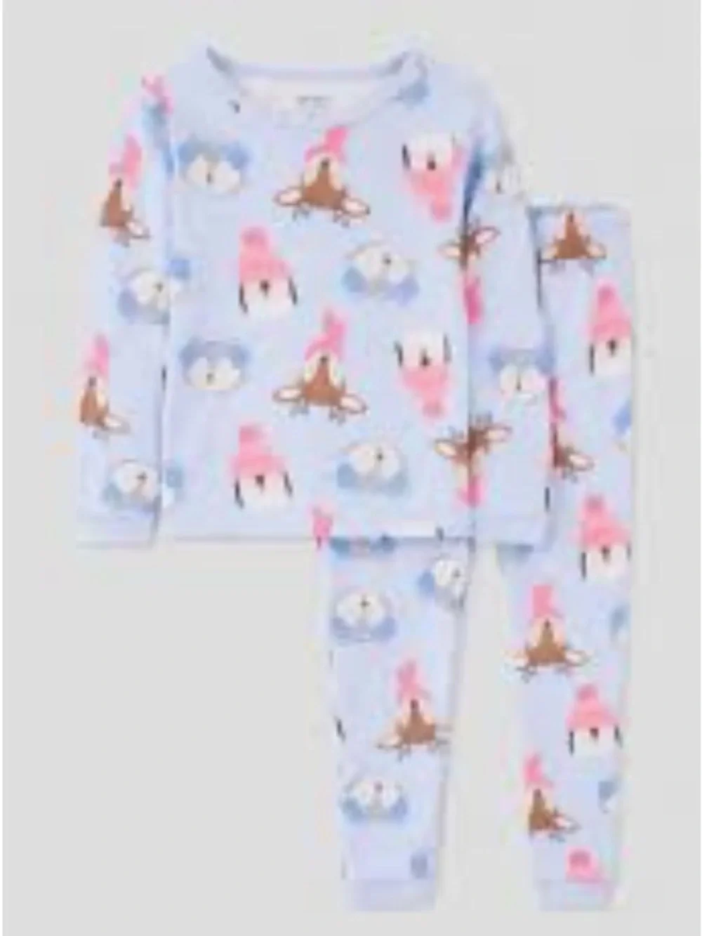 CARTER’s Hat and Scarf Animal pajama set size toddler boys 4T